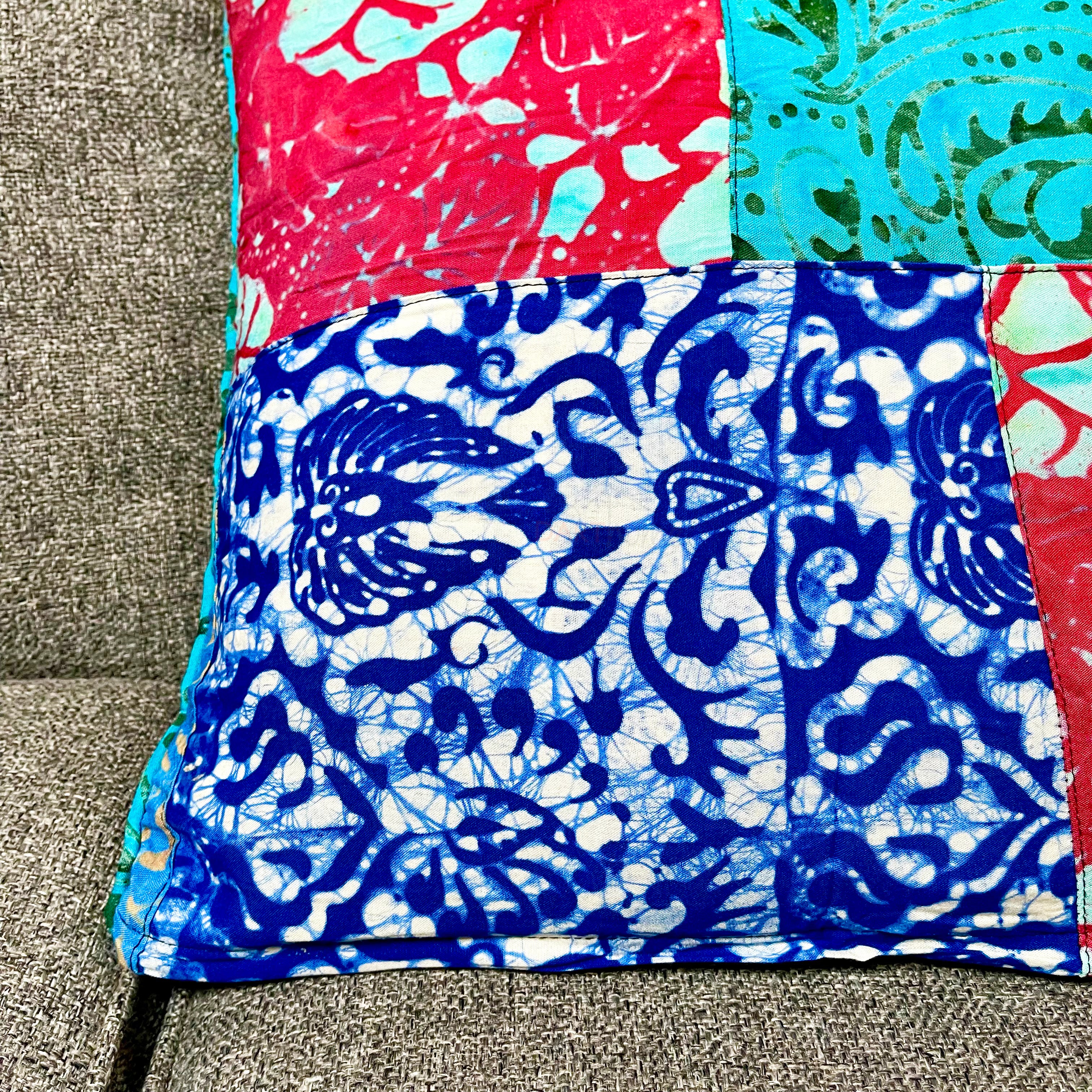 Indian Patchwork Cushion Cover 40x40cm