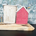 Rustic Wooden Harbour Cottages Ornament