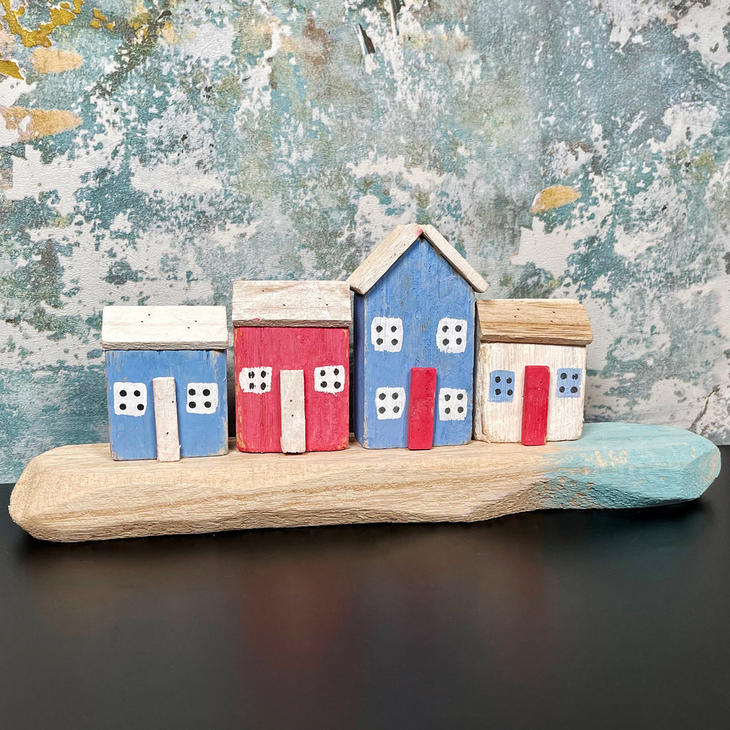 Rustic Harbour Cottage Houses Ornament