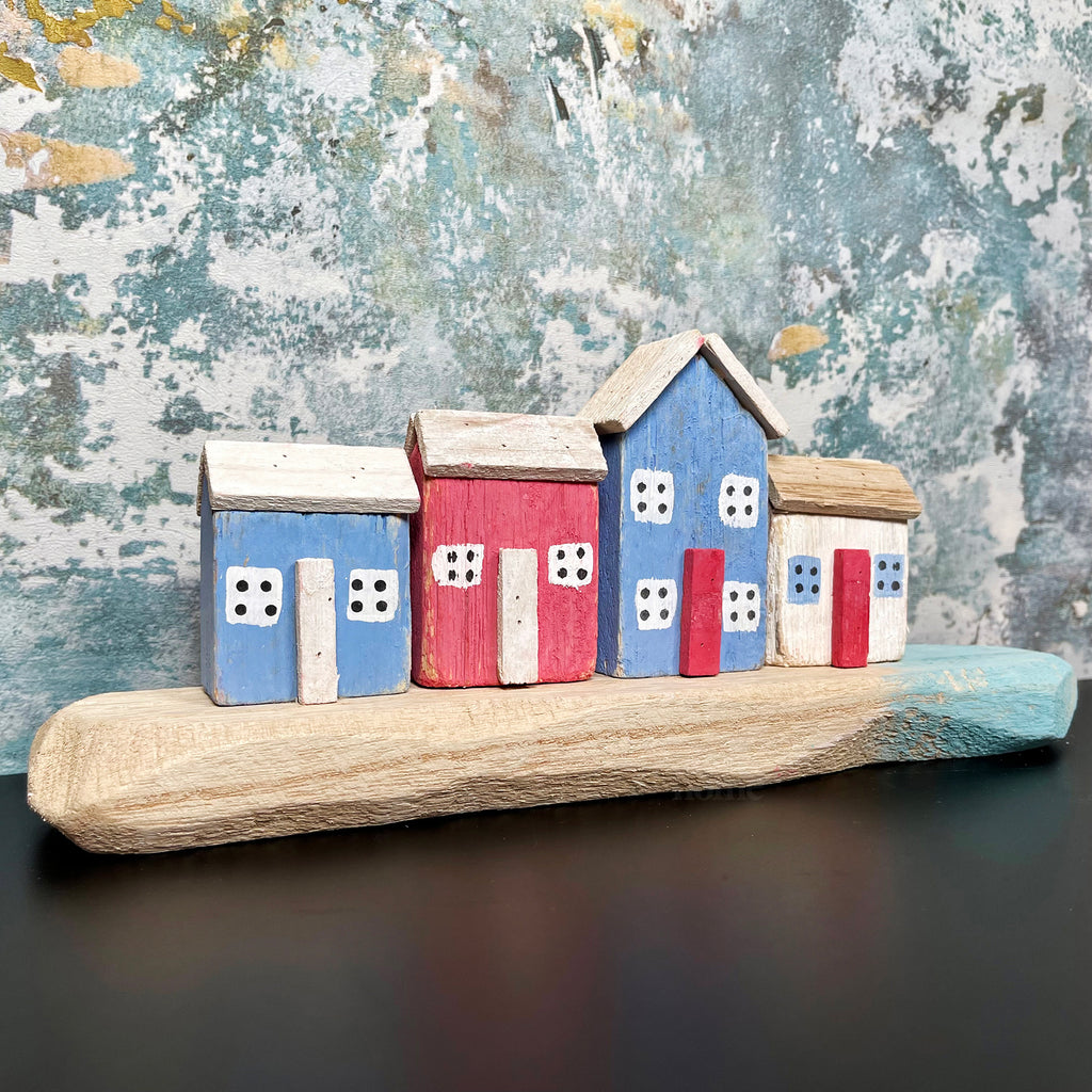 Rustic Harbour Cottage Houses Ornament