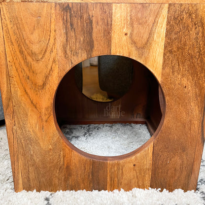 Indian Mango Wood Porthole Table