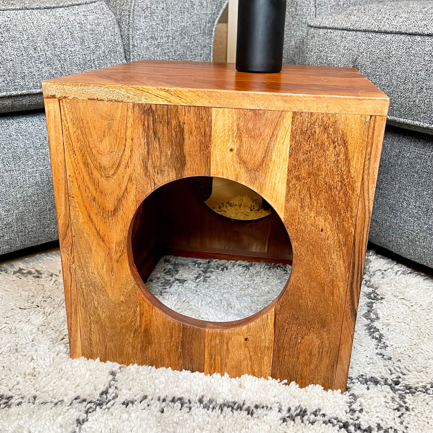 Indian Mango Wood Porthole Table