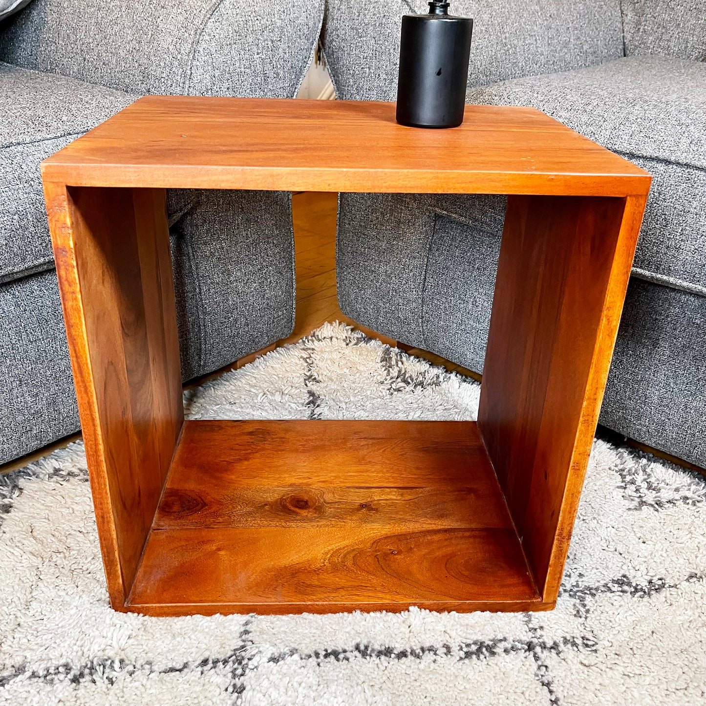 Indian Mango Wood End Table