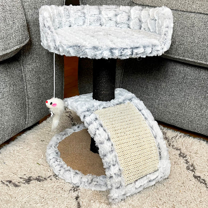 Cat Scratcher Tree With Bed