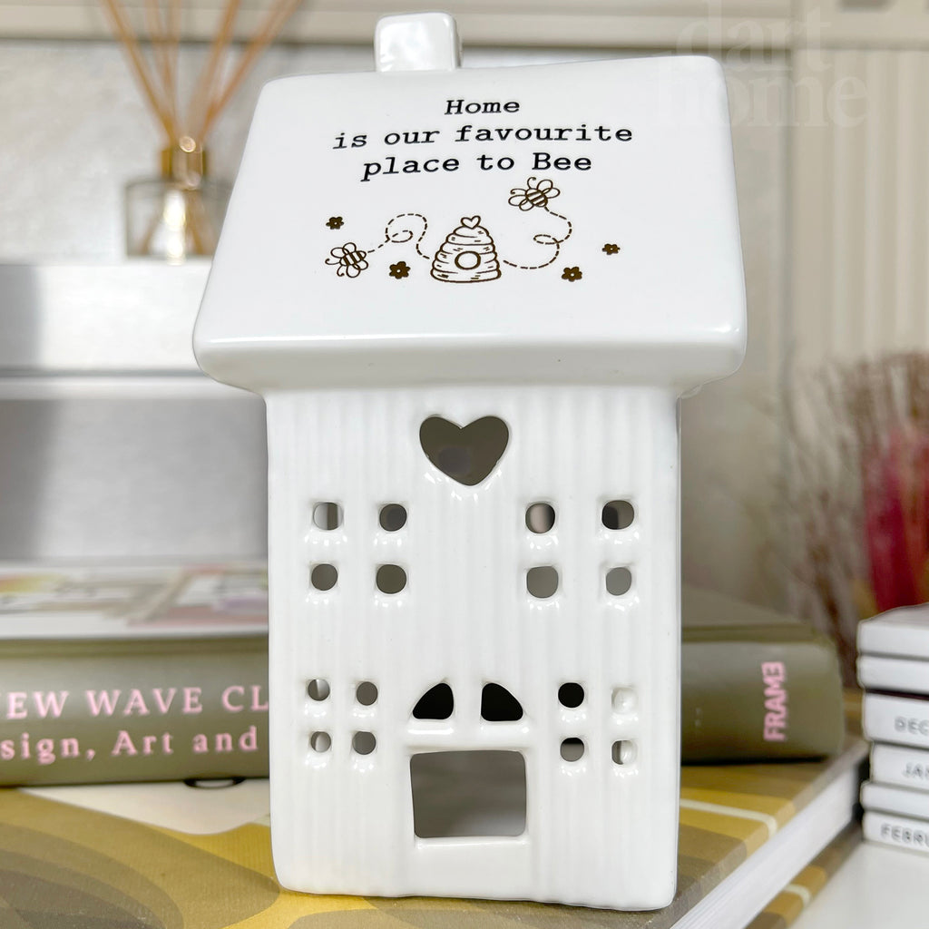 Teelichthalter im Haus – Home Is The Place To Bee