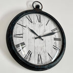 Rustic Pocket Watch Wall Clock