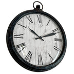 Rustic Pocket Watch Wall Clock