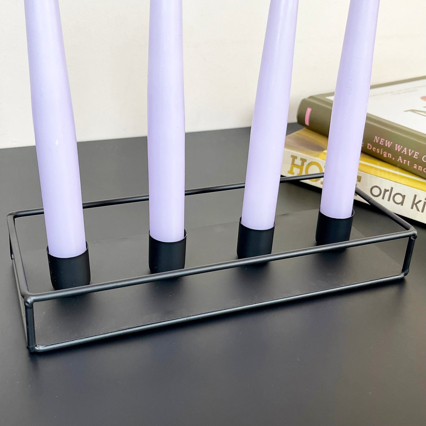 Black Multi Candlestick Holder