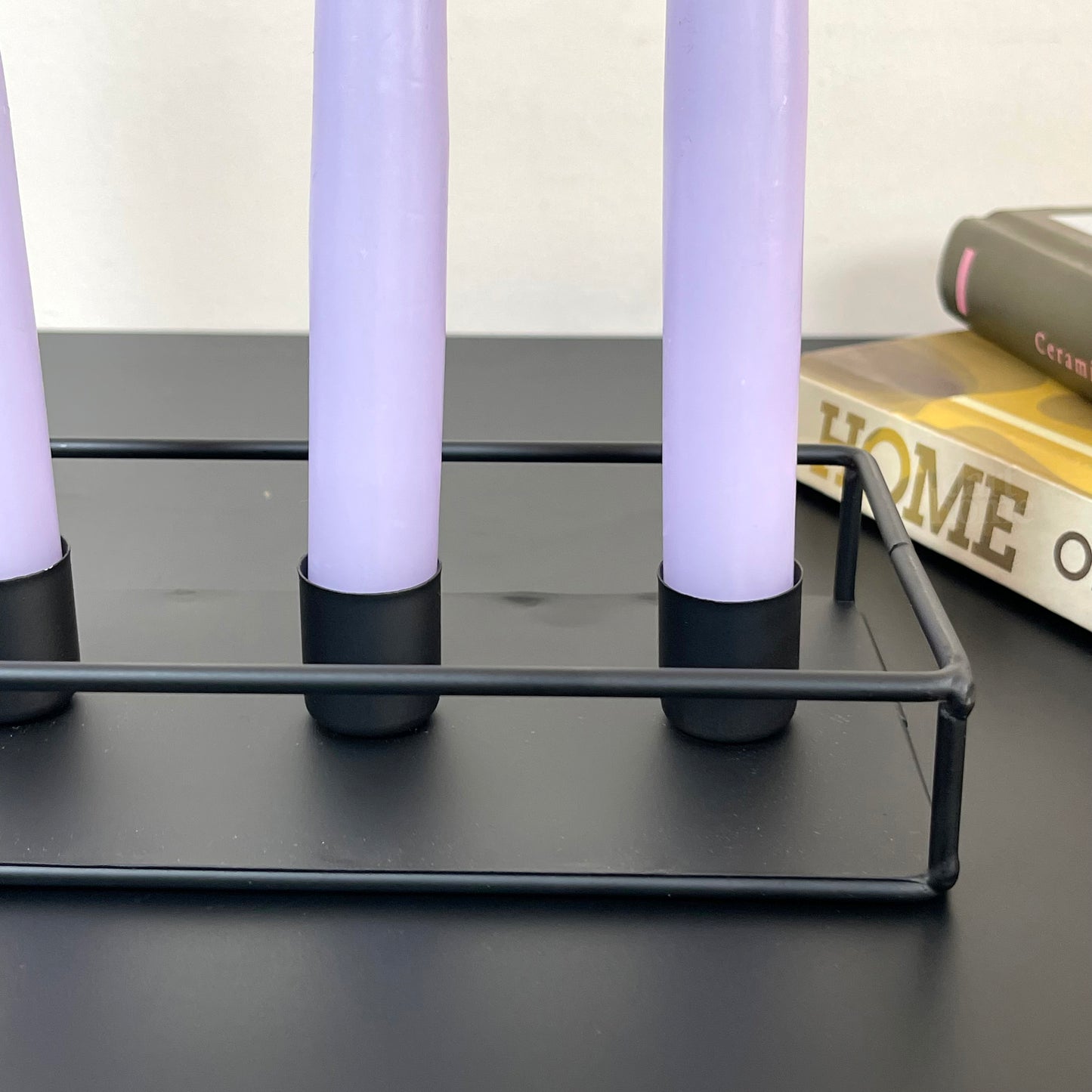 Black Multi Candlestick Holder