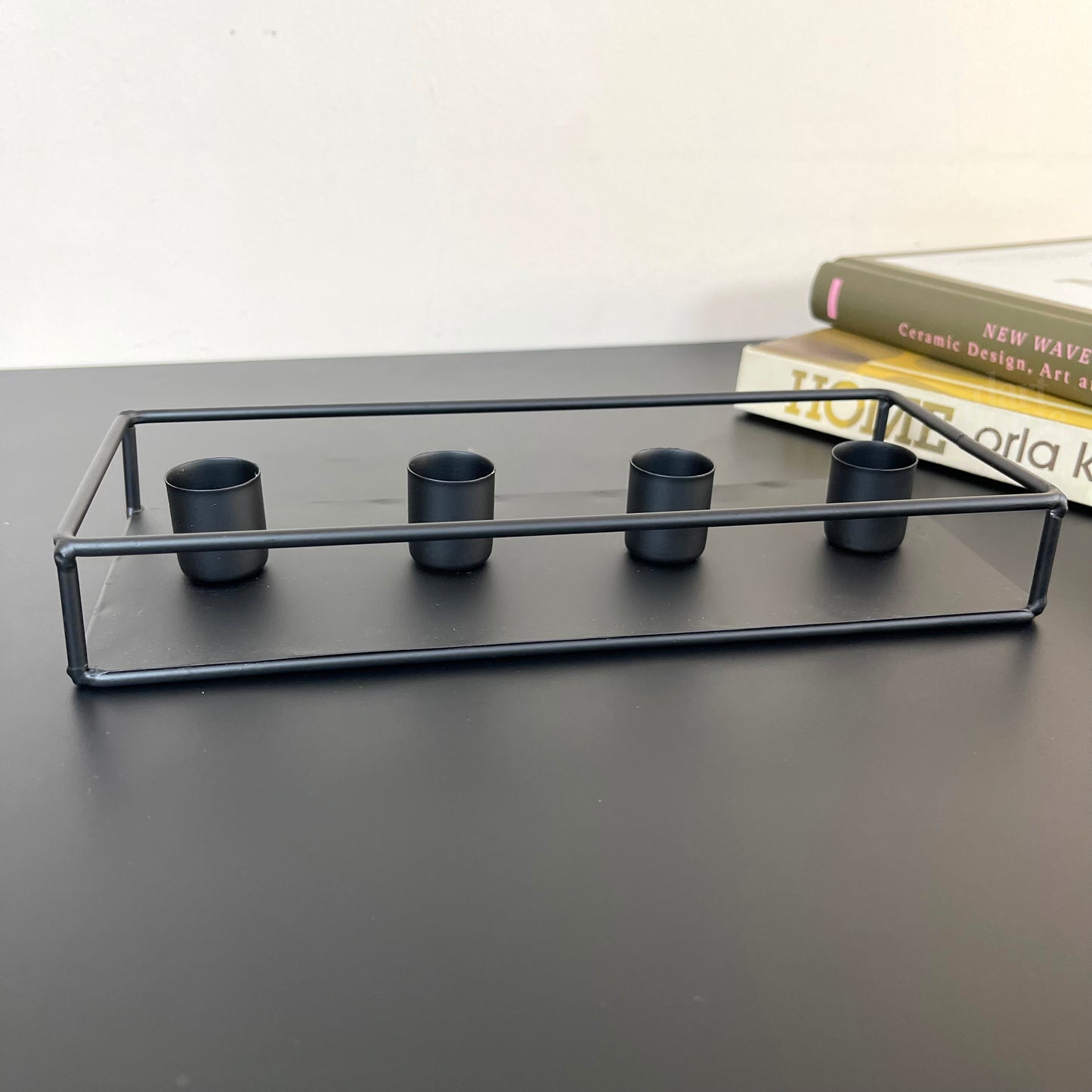 Black Multi Candlestick Holder