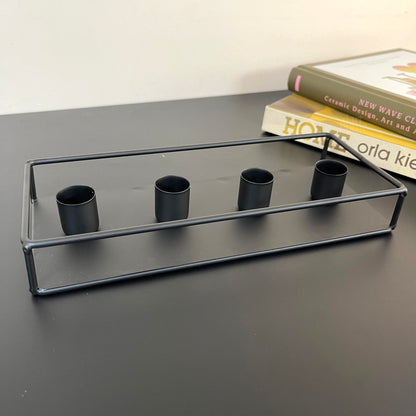 Black Multi Candlestick Holder