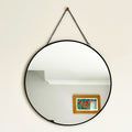 Black Chain Hanging Mirror