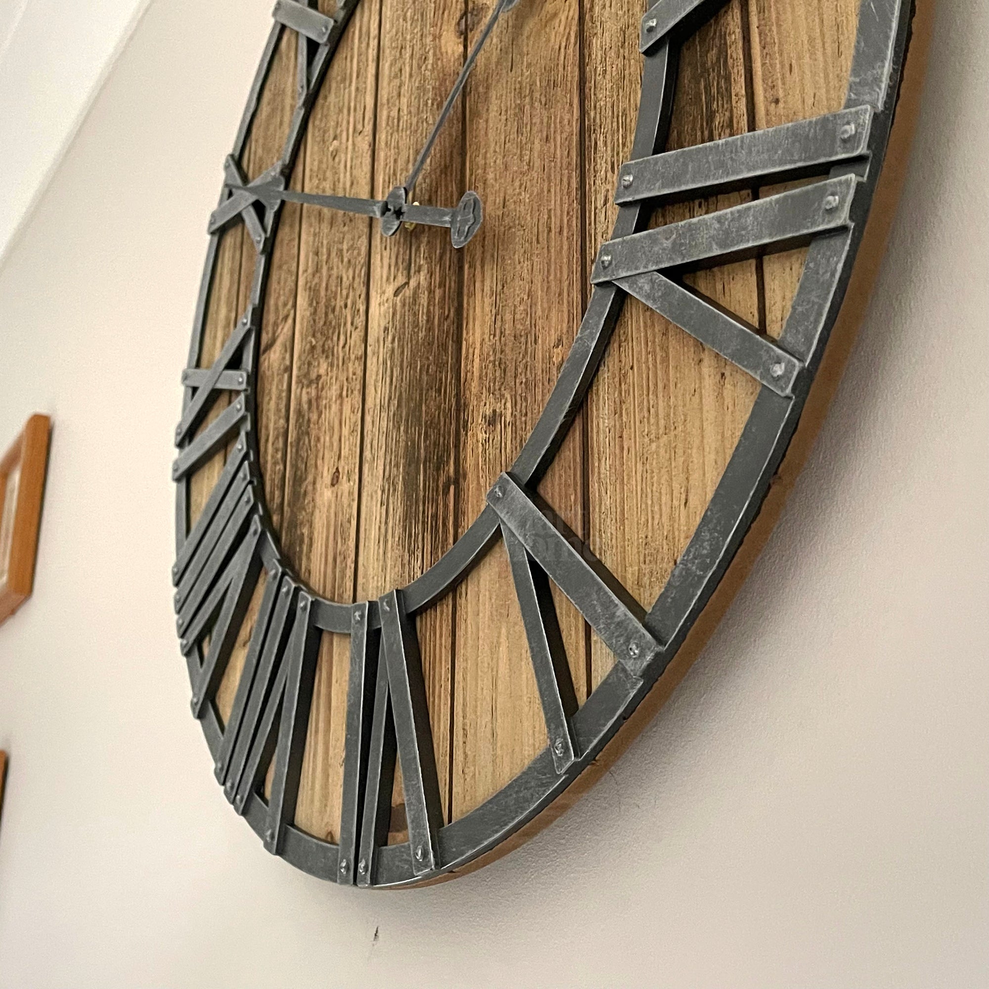 Industrial Wilston 60cm Wall Clock