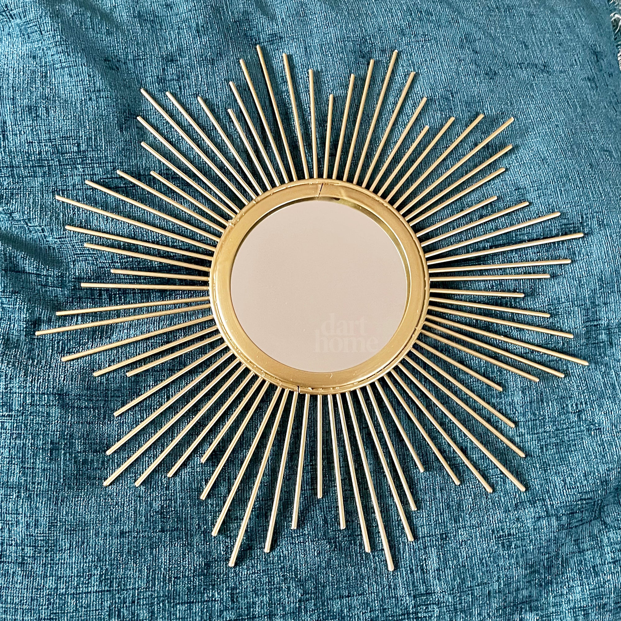 Small Gold Sunburst Mirror
