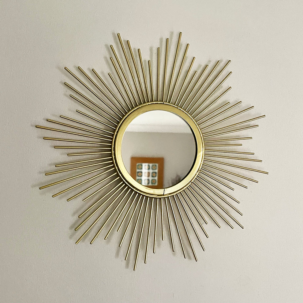 Darthome Gold Sunburst Mirror 32cm x 32cm Darthome Limited