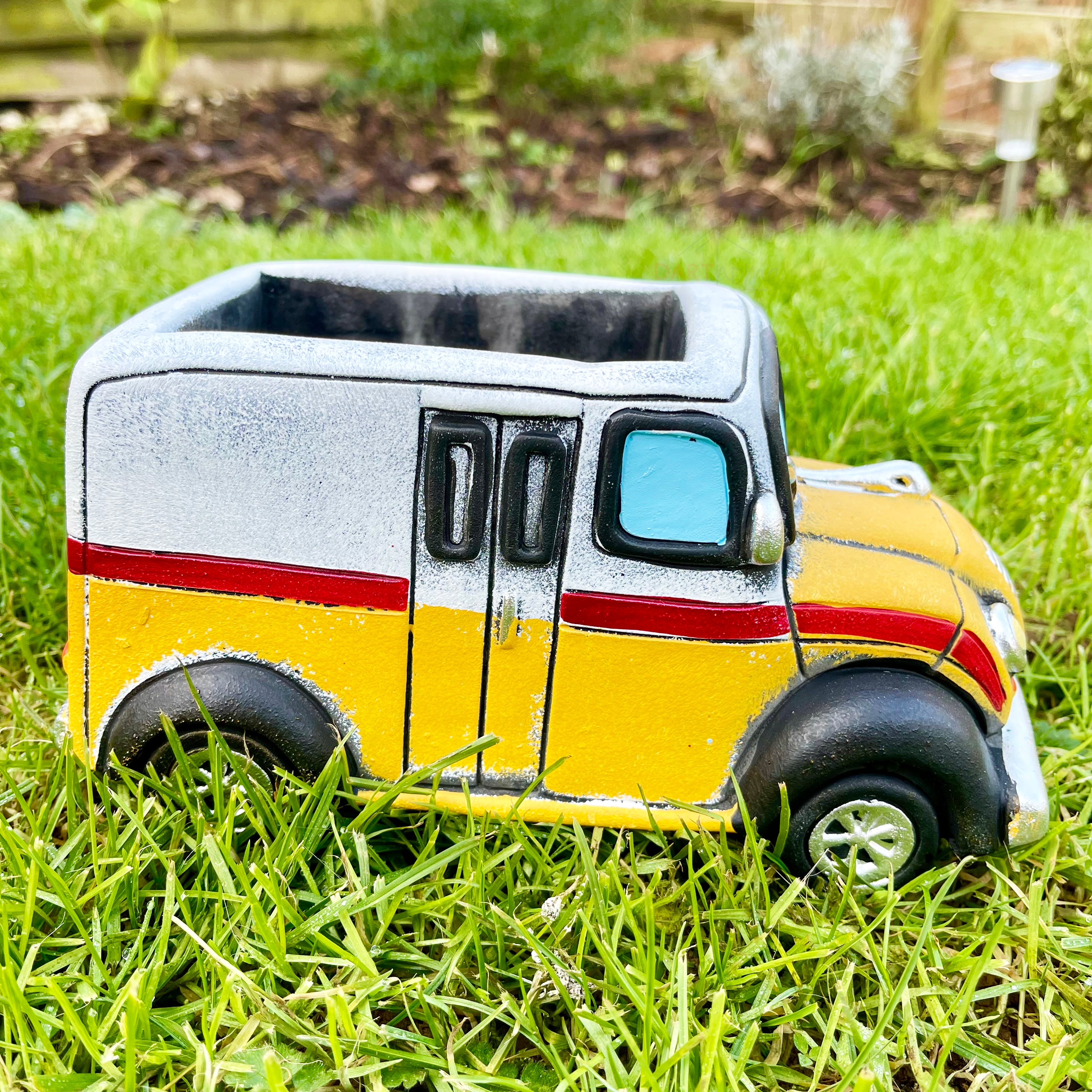Zement-Lieferwagen-Pflanzer