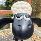 Metal Shaun The Sheep Sculpture