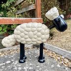 Metal Shaun The Sheep Sculpture