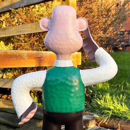 Metal Wallace And Gromit Garden Statues