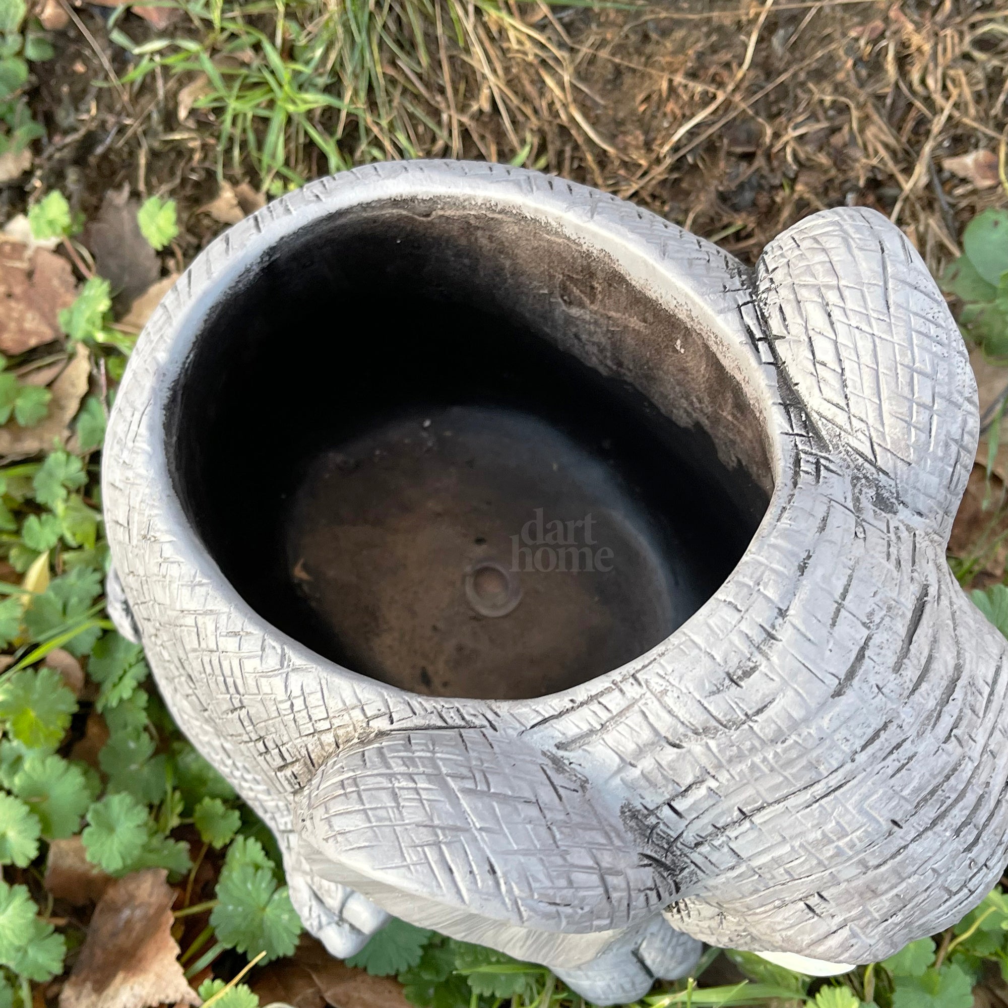 Cement Elephant Planter