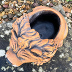 Cement Lion Planter