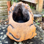 Cement Lion Planter