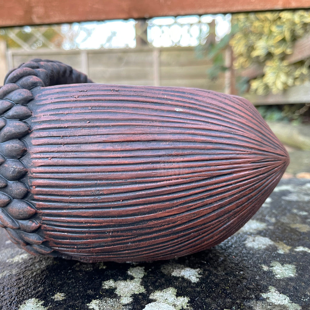Cement Acorn Planter