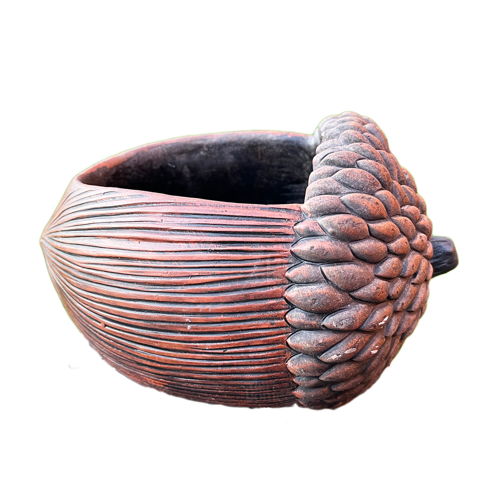 Cement Acorn Planter