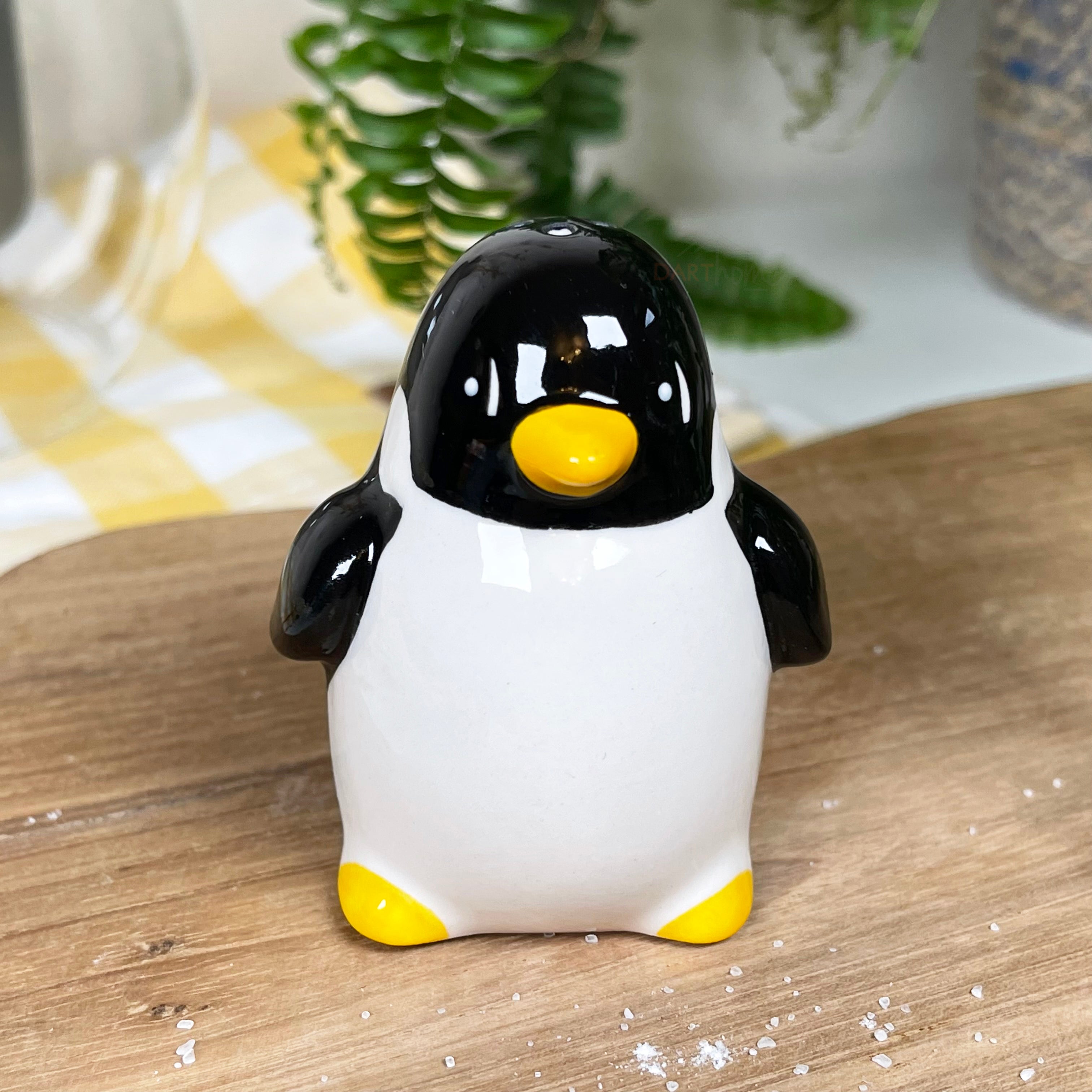 Chubby Penguin Salt And Pepper Shakers