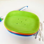 Rainbow Ceramic Bathroom Soap Dish