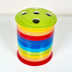 Regenbogen-Badezimmer-Zahnbürstenhalter