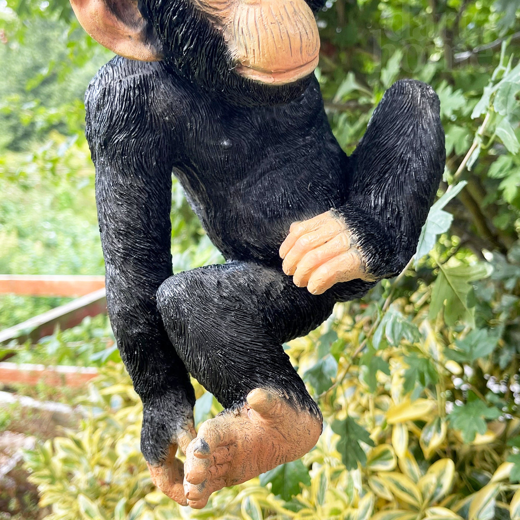 Black Hanging Monkey Ornament