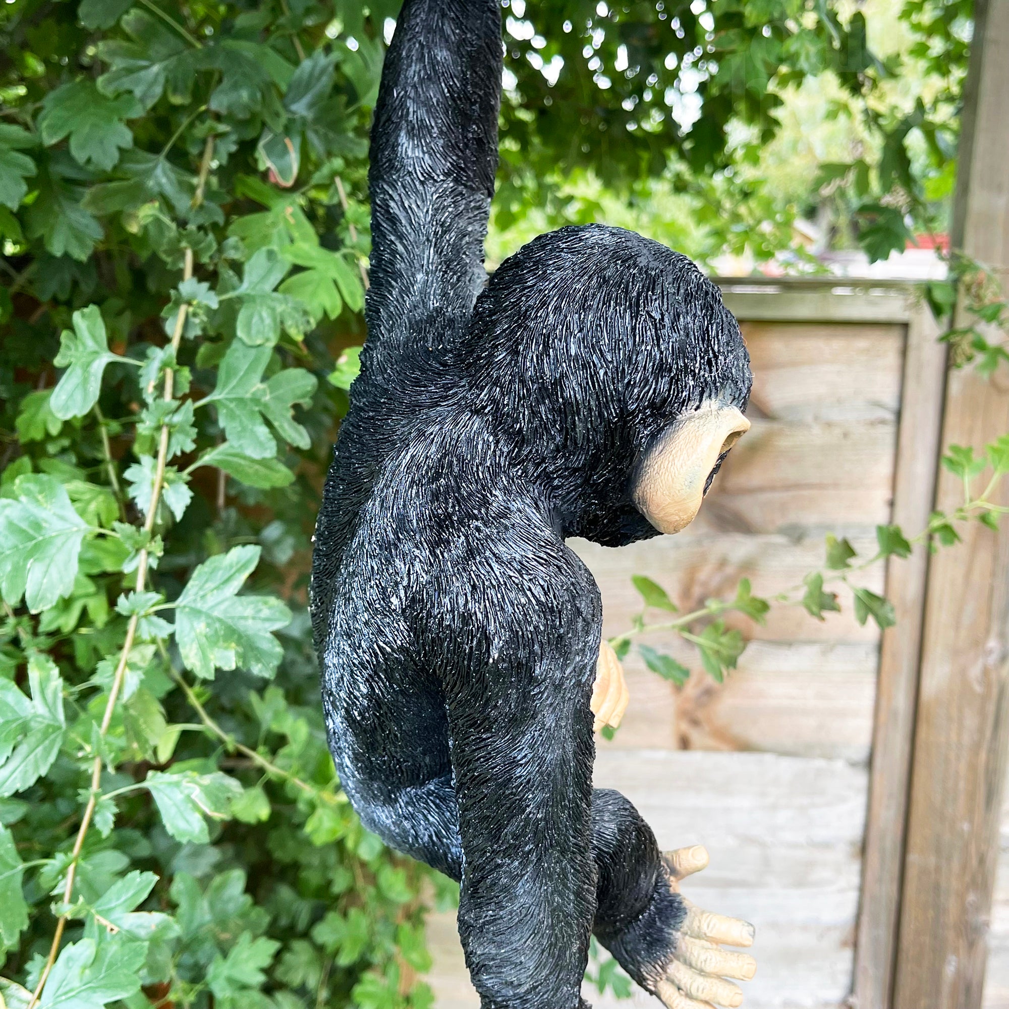 Black Hanging Monkey Ornament