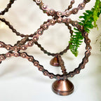 Large Recycled Bike Chain 13 Bottle Wine Rack