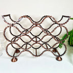 Large Recycled Bike Chain 13 Bottle Wine Rack