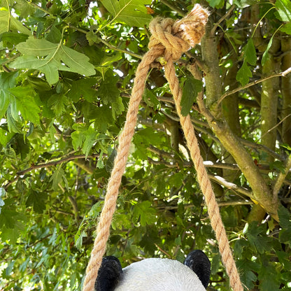 Hängende Panda-Gartendekoration, 30 cm