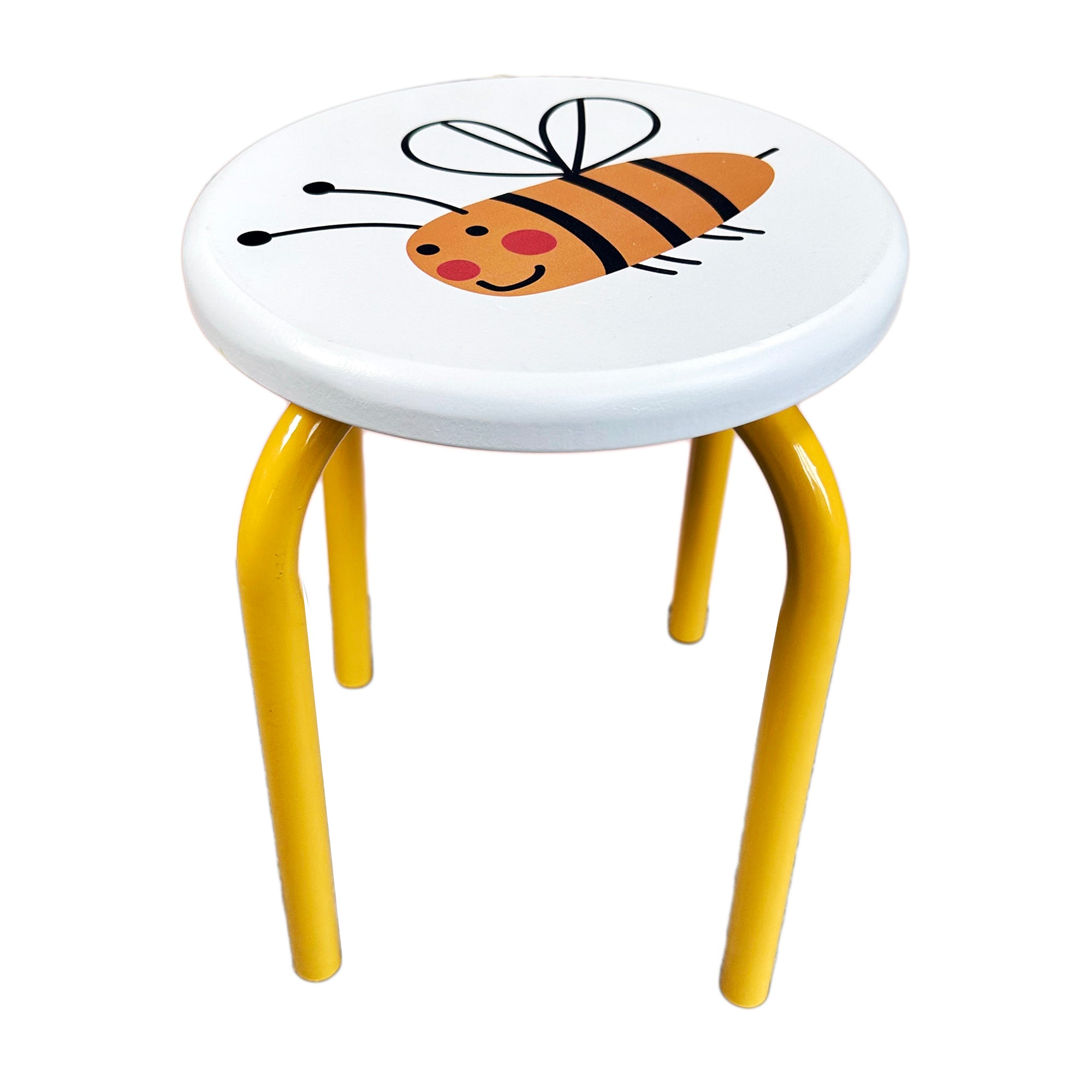 Yellow Bumble Bee Childrens Stool