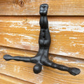 Cast Iron Diving Man Coat Hook