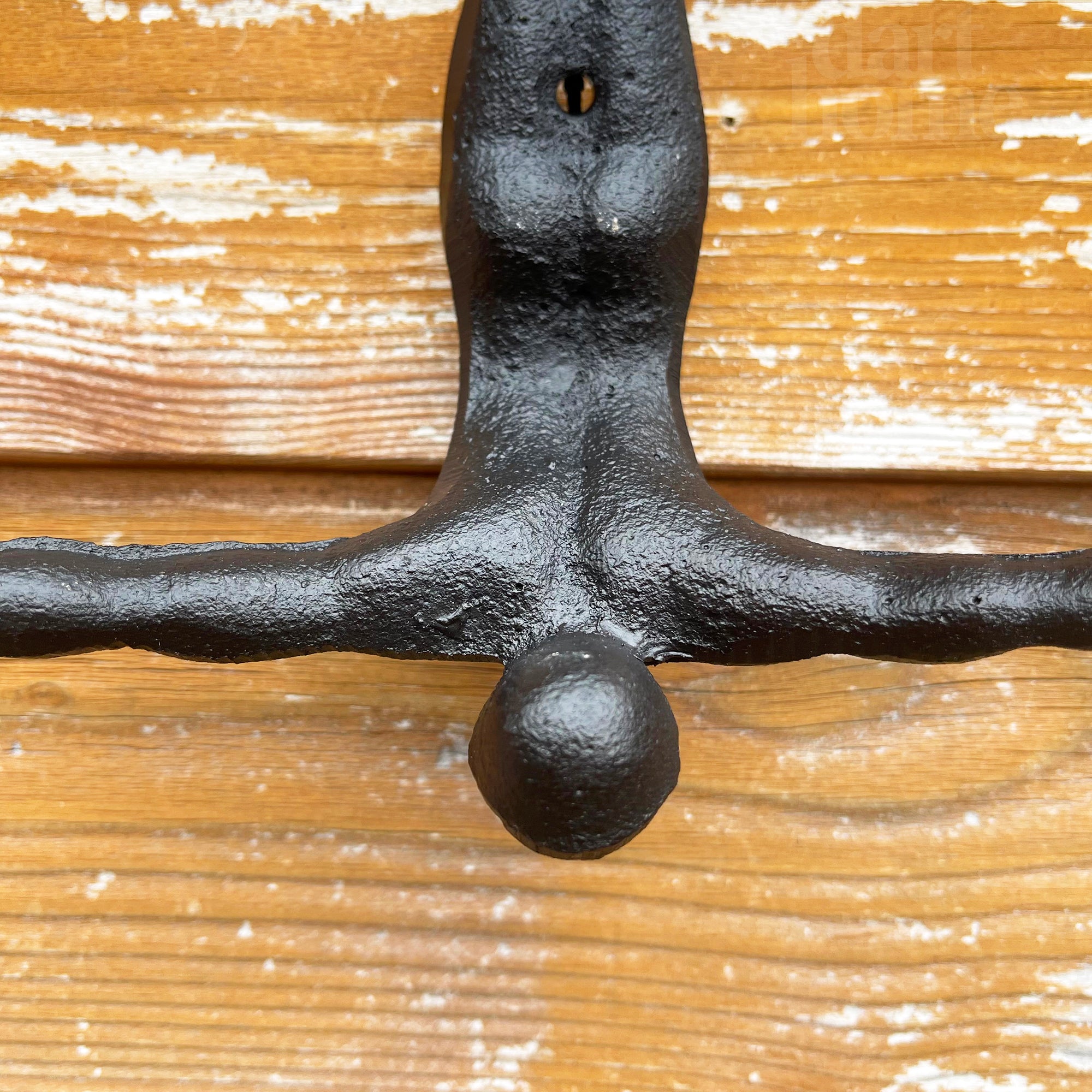 Cast Iron Diving Man Coat Hook Set Of Gothic Style Wall Hooks