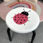 Red Ladybird Childrens Stool