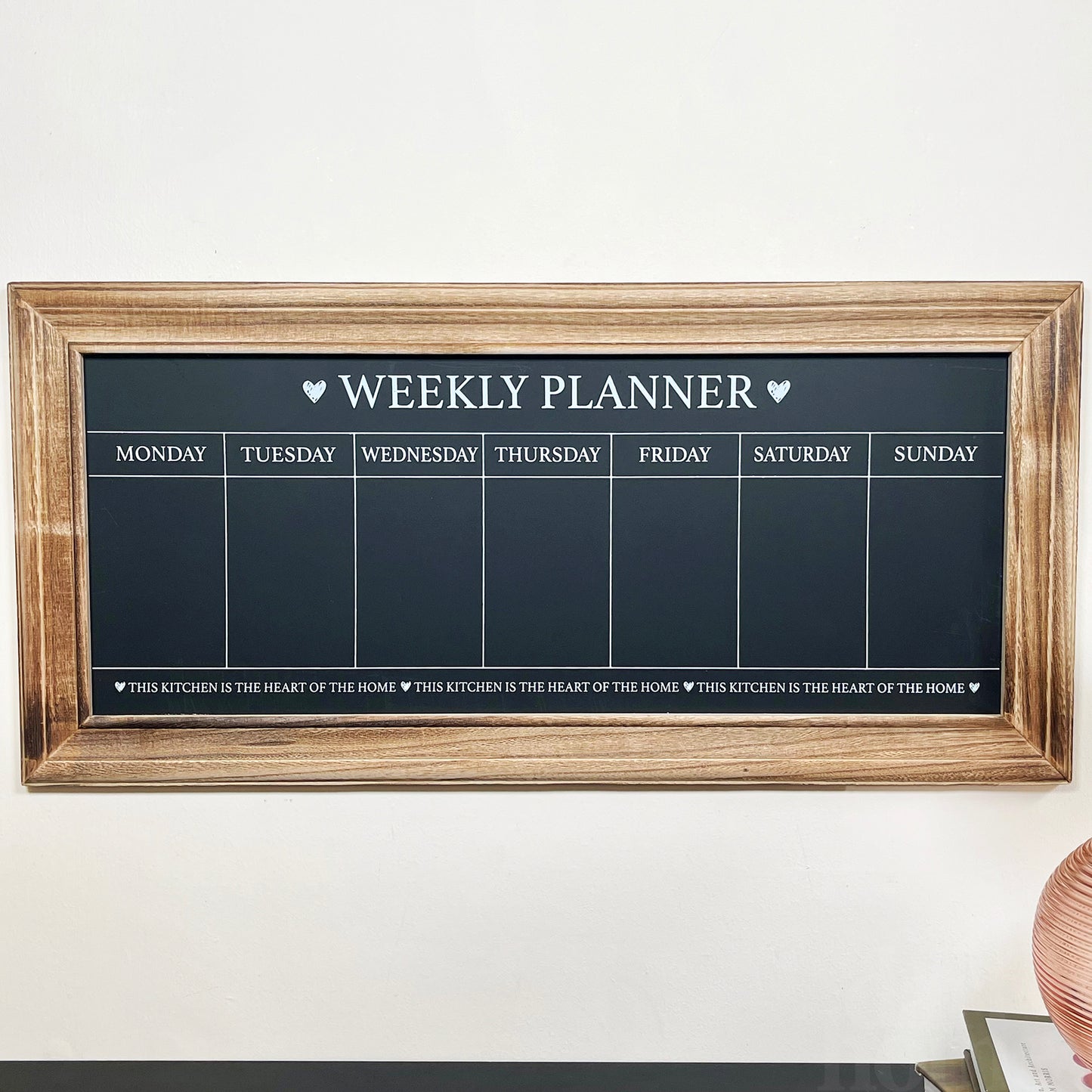 7 Day Chalkboard Weekly Planner