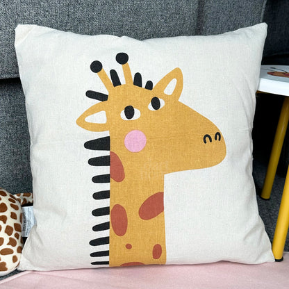 Safari Childrens Cushion - Giraffe