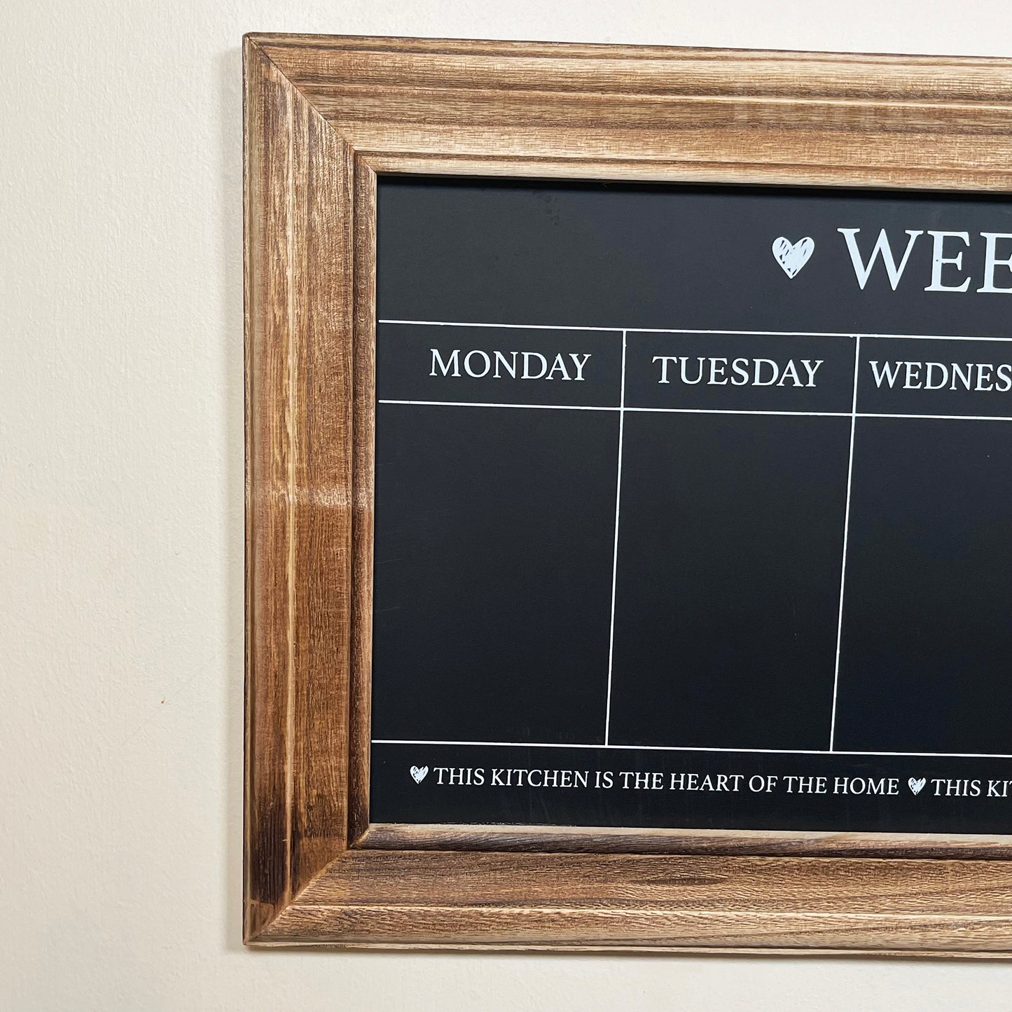 7 Day Chalkboard Weekly Planner