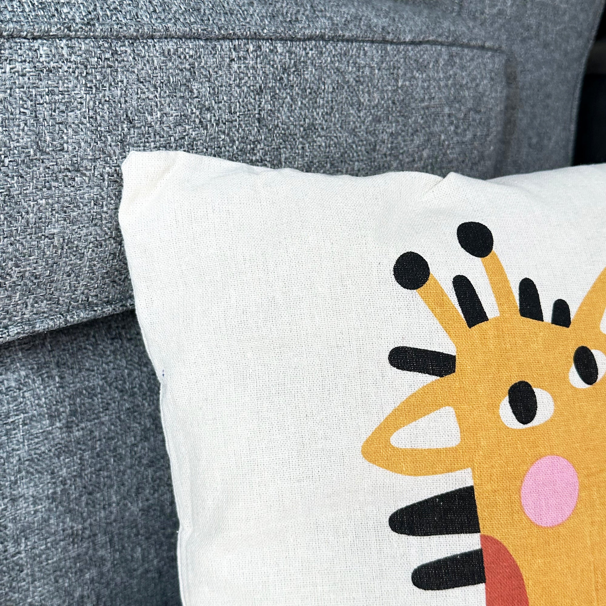 Safari Childrens Cushion - Giraffe