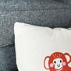 Safari Childrens Cushion - Monkey