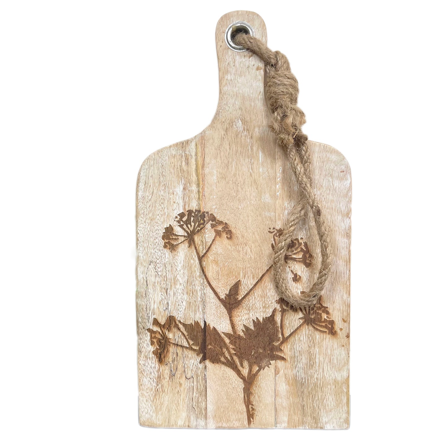 Wood Dark Etched Tree Chopping Board