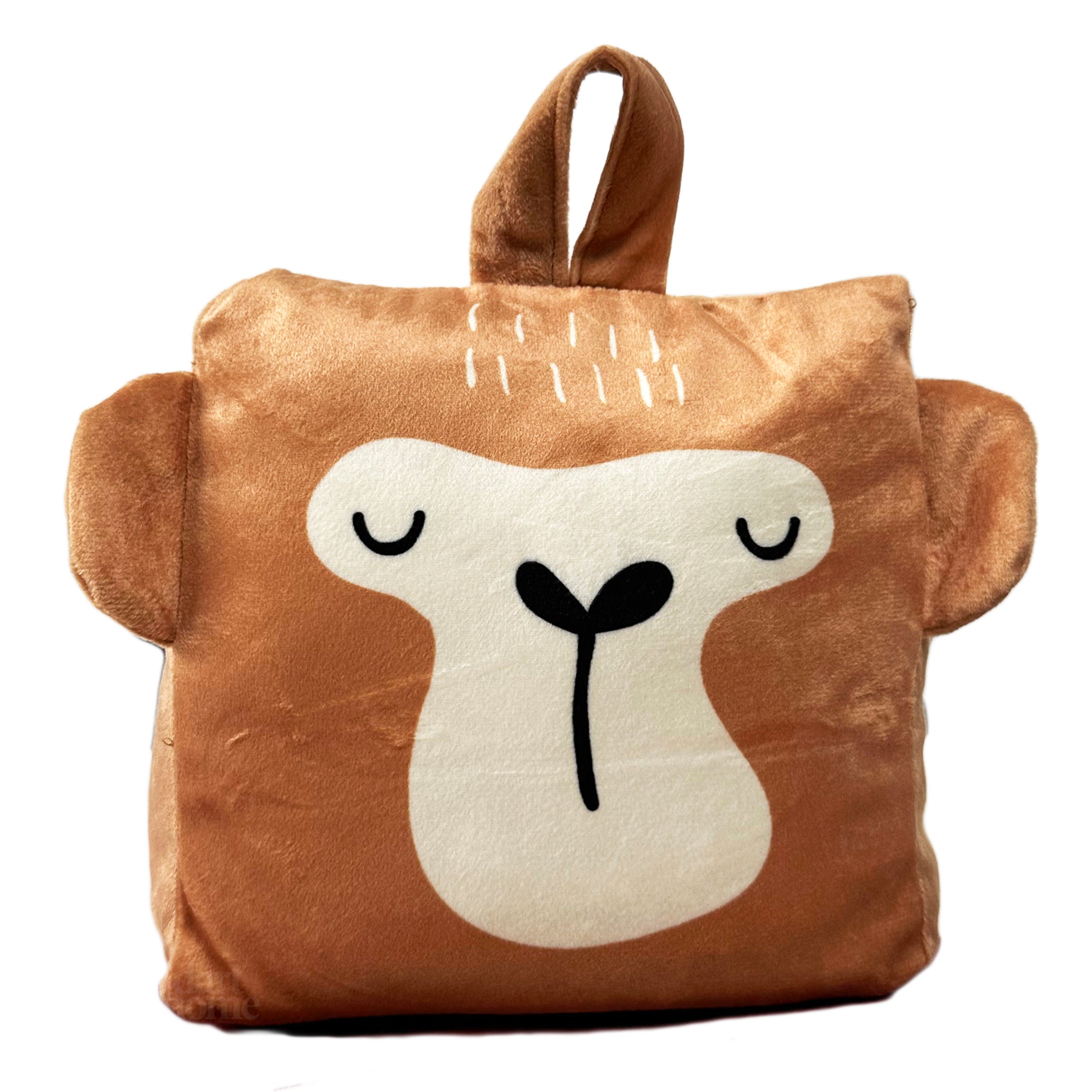Plush Monkey Head Door Stop
