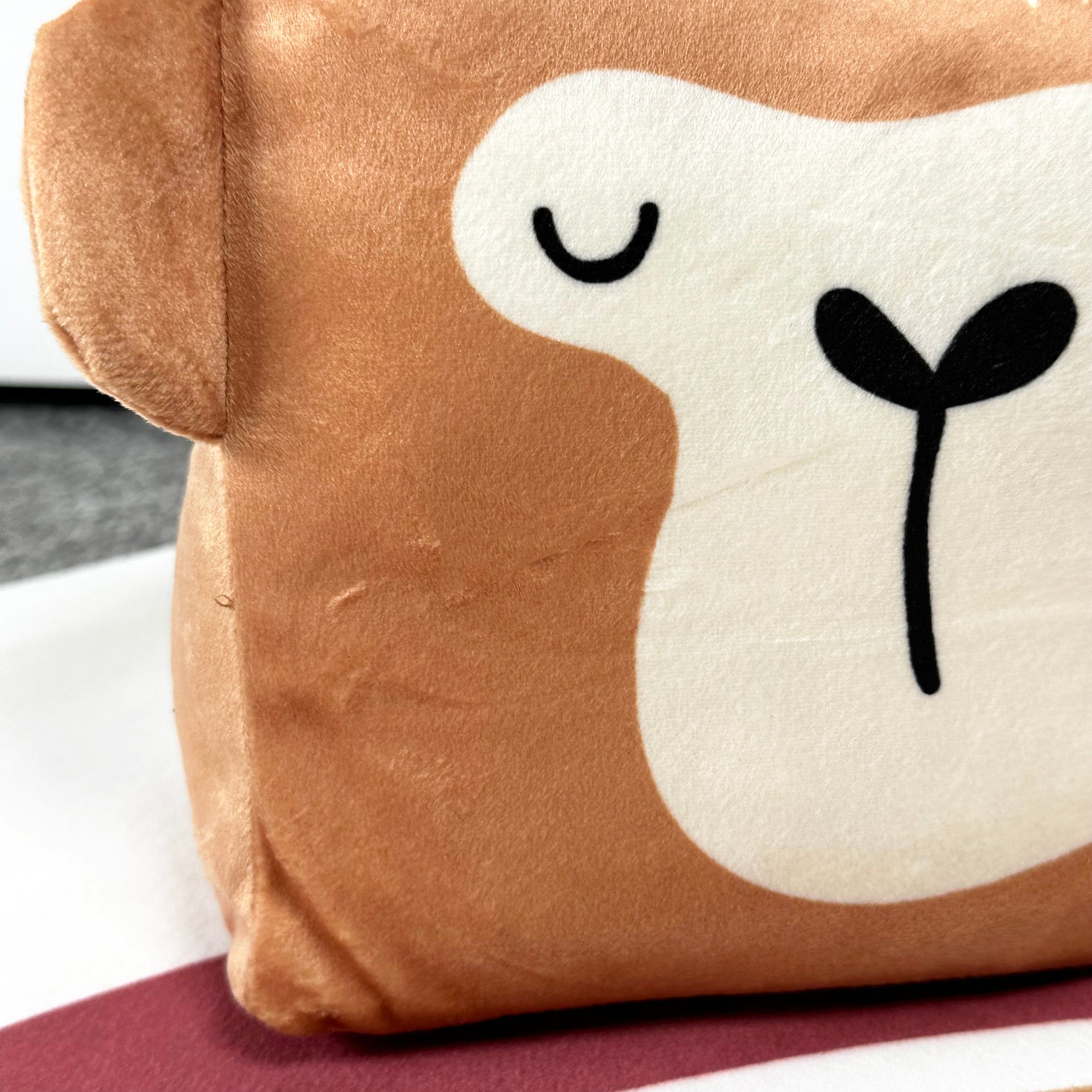 Plush Monkey Head Door Stop