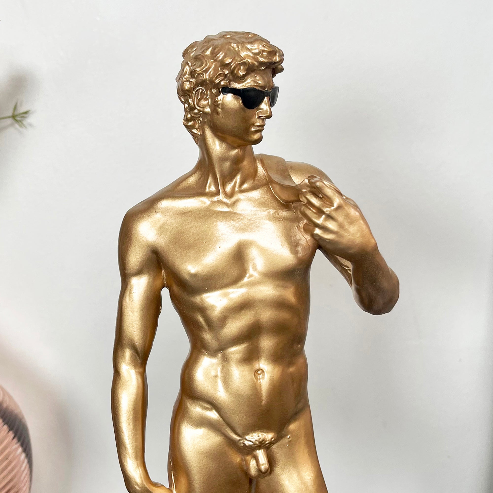 Gold Cool David Michelangelo Ornament