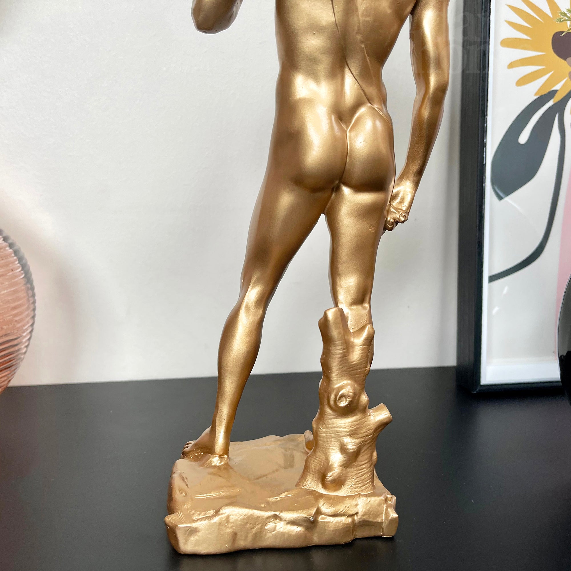 Gold Cool David Michelangelo Ornament